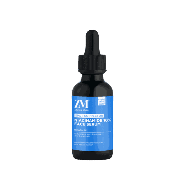 Zayn & Myza Niacinamide 10% & Zinc Face Serum bottle, 30ml