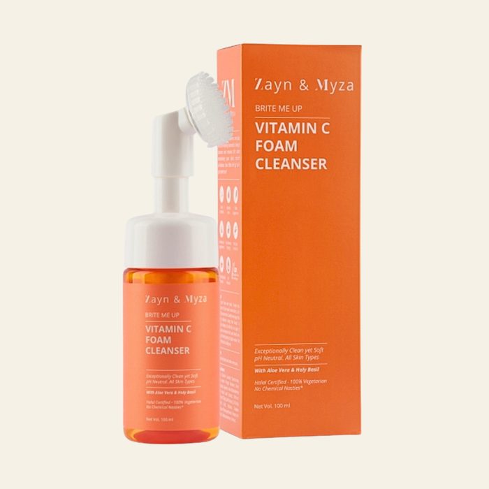 Vitamin C Foaming Face Wash bottle